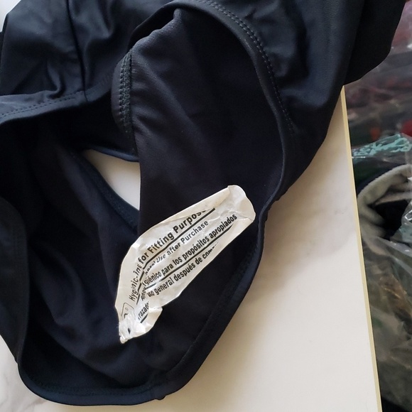 Catalina High-Waisted Bikini Bottoms in Black Size 2X # - Picture 7 of 8